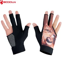 BOODUN стиль бильярдные перчатки один источник гарантия качества цена дешевые спортивные перчатки для мужчин и женщин