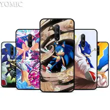 Sonic the Hedgehog Series Silicone Case for Oneplus 7 7Pro 5T 6 6T Black Soft Case for Oneplus 7 7 Pro TPU Phone Cover