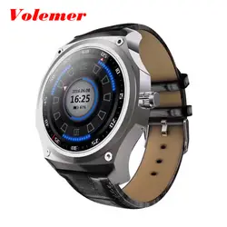 Volemer Y5 Новый SmartWatch для Android 5.1 Системы Нержавеющая сталь HD круглый 1 ГБ + 8 ГБ Reloj интеллектуальные Поддержка GPS wi-Fi умные часы