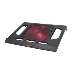 Trust GXT 220, 43,9 см (17,3 дюймов), 1 шт. (s), черный, красный, Air-охлаждающий вентилятор и Hoolder для лэптоп ноутбуки до 17,3"