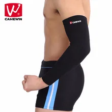 CAMEWIN, 2 шт., гетры для мужчин и женщин, для баскетбола, с длинным рукавом, защита для рук, для верховой езды, защита для локтя, мягкий, удобный, хлопок