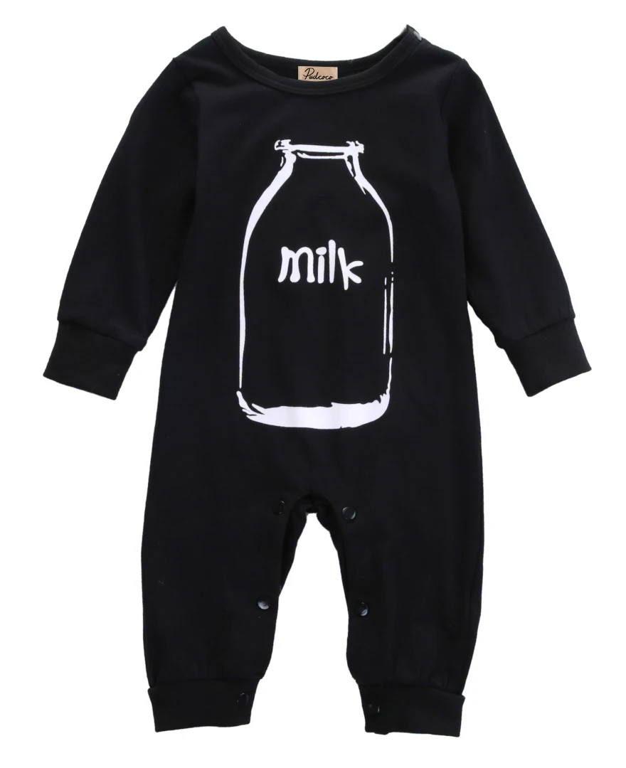 

Newborn Infant Kids long sleeve print Romper Baby Boys Girls Cotton Romper Jumpsuit Clothes Outfit