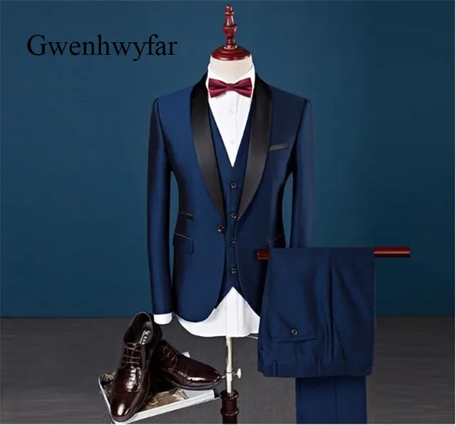 navy blue tuxedo shoes