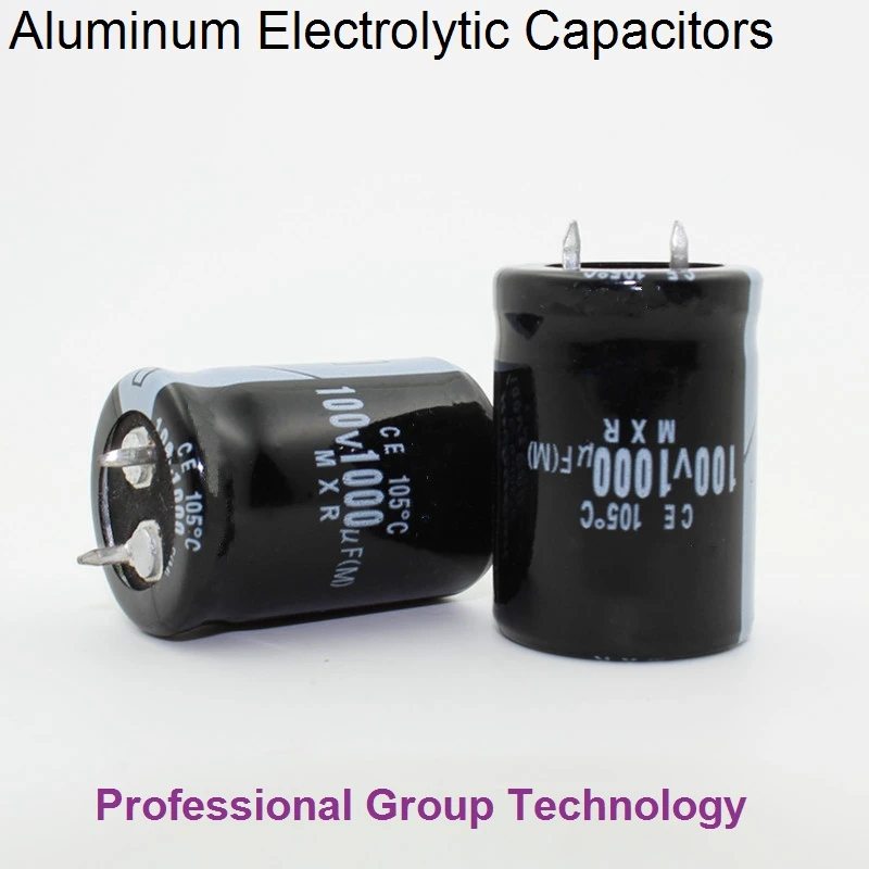 1 шт. RX1 хорошее качество 100v1000uf радиальный DIP Алюминий электролитический Конденсаторы 100 В 1000 мкФ толерантность 20% Размер 22x30 мм