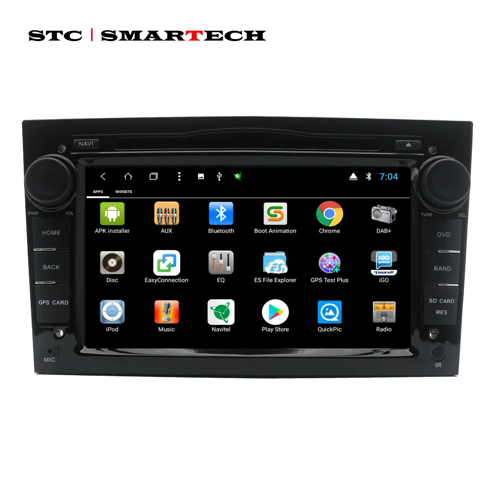 Best SMARTECH 8 Core 2 Din Android 7.1 Opel Car Radio DVD GPS Navigation For Astra H G Antara VECTRA ZAFIRA Vauxhall Support TPMS 3G 3