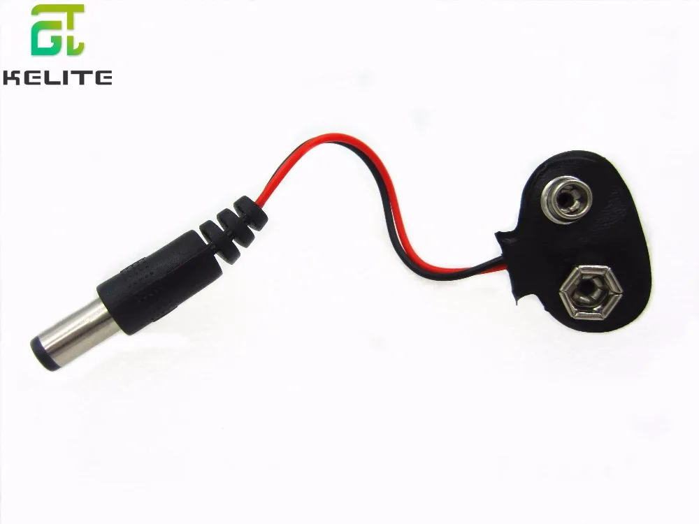 1PCS 90 DC 9V Battery button power plug for Mega 2560 1280 UNO R3 132