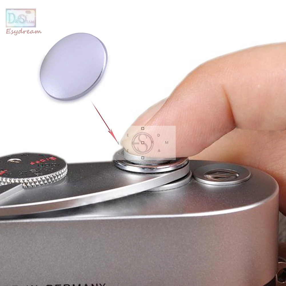 10mm Convex Metal Shutter Release Button 4x for Fujifilm Fuji X70 X100 X10 X-Pro1 M8 M9 X-E1 X-E2 X100s X100T Camera