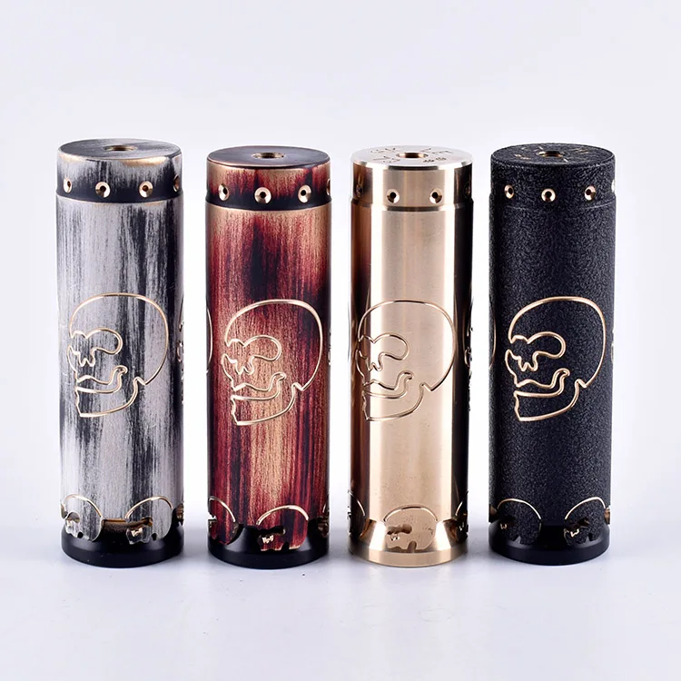 Shenray Comp Lyfe череп HK Стиль Гибридный механические трубки Mod Vape для 20700 18650 21700 батарея поле