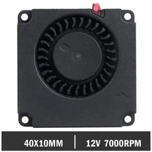 1 Piece Gdstime 40mm x 40mm x 10mm 4010 12V 4cm Brushless DC Cooling Blower Fan for 3D Printer 1 Piece Gdstime 40mm x 40mm x 10mm 4010 12V 4cm Brushless DC Cooling Blower Fan for 3D Printer