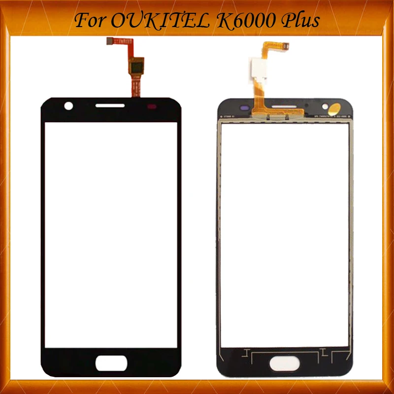 

5.5" Touch Screen For Oukitel K6000 Plus Touch Panel Perfect Repair Parts Black and White In Stock
