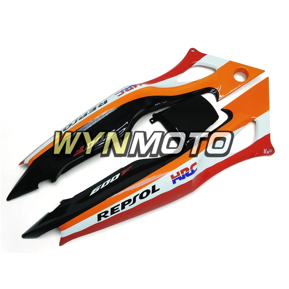 Полная ABS Пластик обтекатель Наборы для Honda CBR600F3 1997-1998 97 98 Средства ухода за кожей комплект Средства ухода за кожей работы мотоцикл передка обтекатели оранжевый, белый