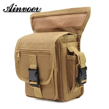 Ainvoev Модные мужские военные тактические бедра сумка утилита поясная сумка карман Регулируемый Туризм Мужская Талия Хип сумка для мотоцикла на ногу