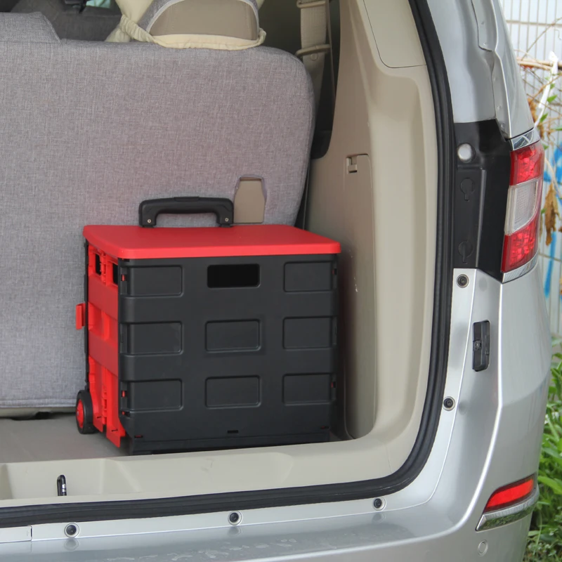 Baggage Foldable Car storage box finishing Rolling luggage Hard-Shell Wheeled Suitcase travel large capacity spinner Trolley bag