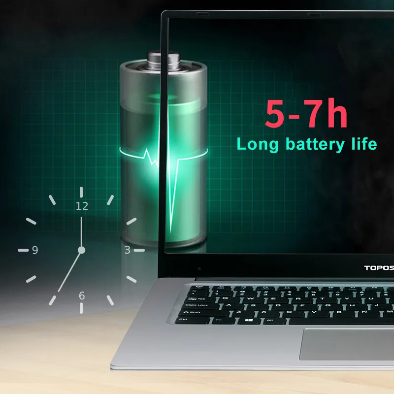 TOPOSH laptop (P2-04)  15.6 inch Intel J3455 Quad Core GF940M 6GB DDR3 Windows 10 2G  Graphics card Laptop Notebook Computer