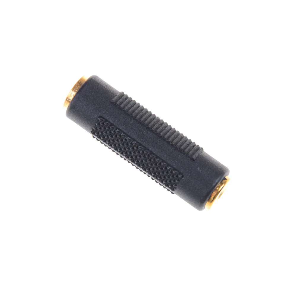 

Gold Plated Connector Mini 3.5mm Female to Female F/F Jack Stereo Audio Adapter Converter Connector Audio Adapter Coupler Metal