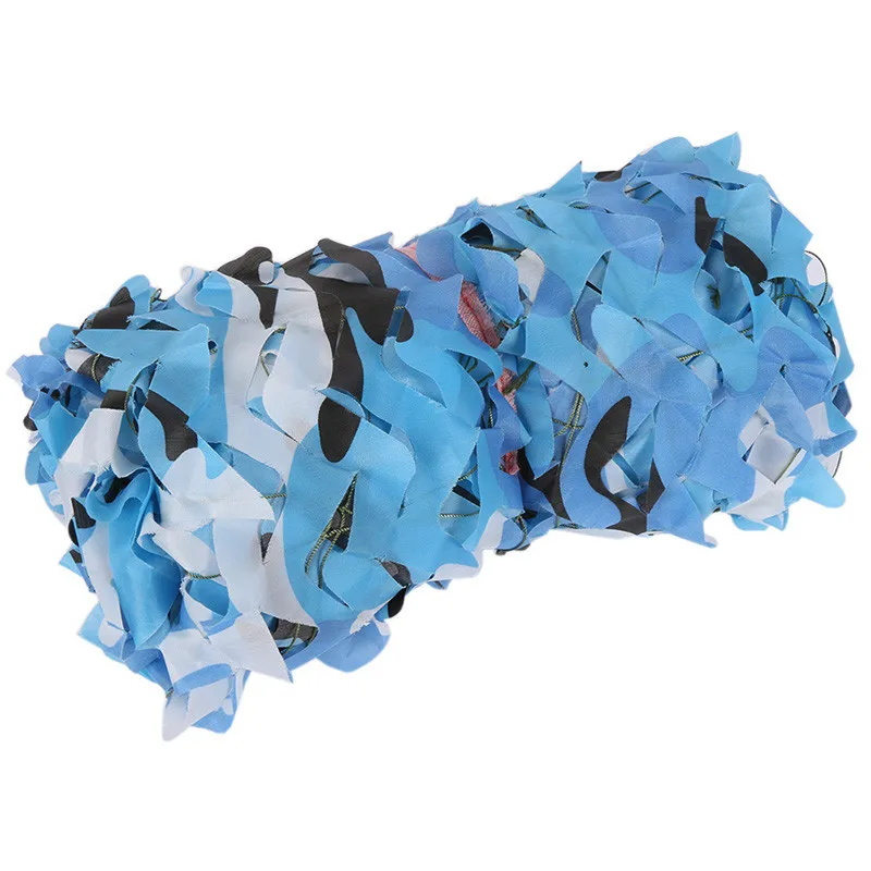 في الأزرق التمويه العسكري المعاوضة الشمس مأوى لل سيارة-يغطي الصيد تخييم التنزه المأوى الحزب الديكور الشاطئ صافي