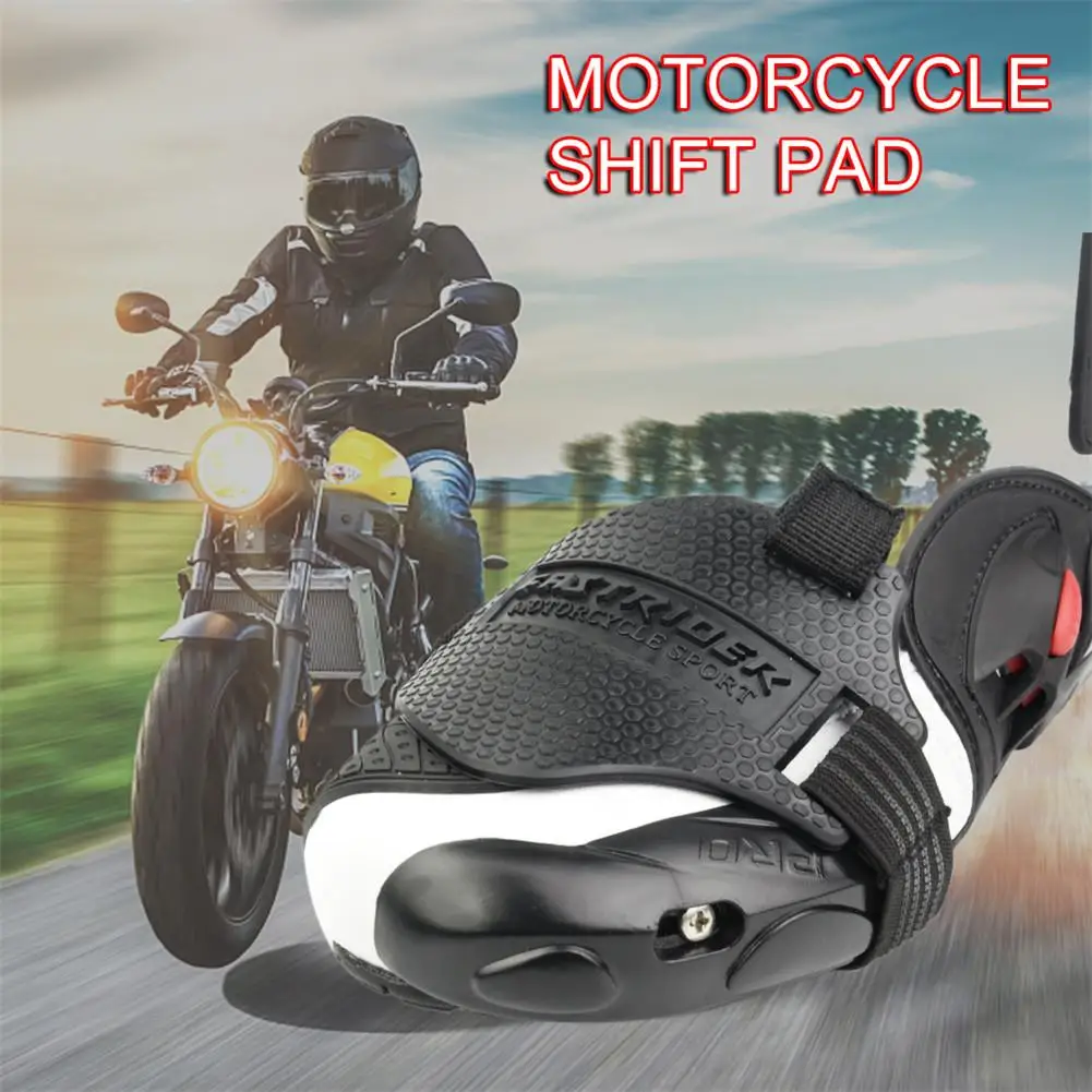 Защитная обувь для мотоцикла, защитная накладка для ботинок, аксессуары для переключения передач, противоскользящие
