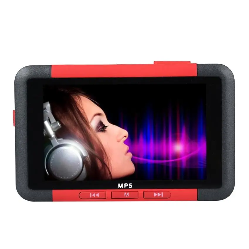 Hiperrelo8gb тонкий MP3 MP4 MP5 музыкальный плеер с 4,3 дюймовым ЖК-экраном FM радио видео кино фото FM радио Диктофон Sep19 HW