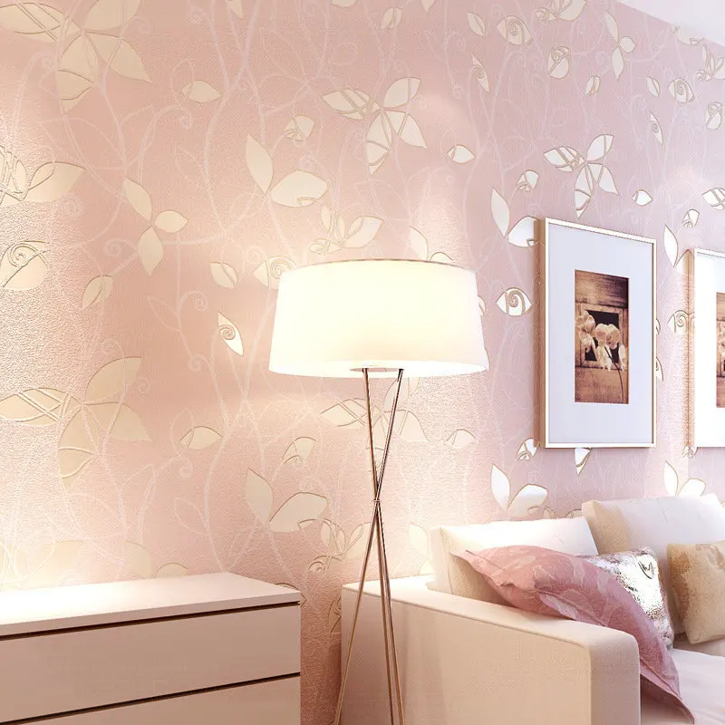 wallpaper for bedrooms pearl Non-woven fabric warpaer children wallpapers papel de parede para quarto menina DP-1059 | Обустройство