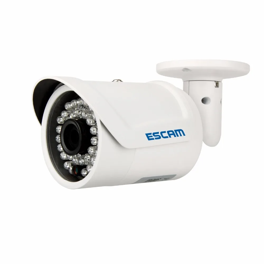 Escam qd320 720 P IP Камера 1.0 Мп ИК Открытый Пуля Камеры Скрытого видеонаблюдения Ночное