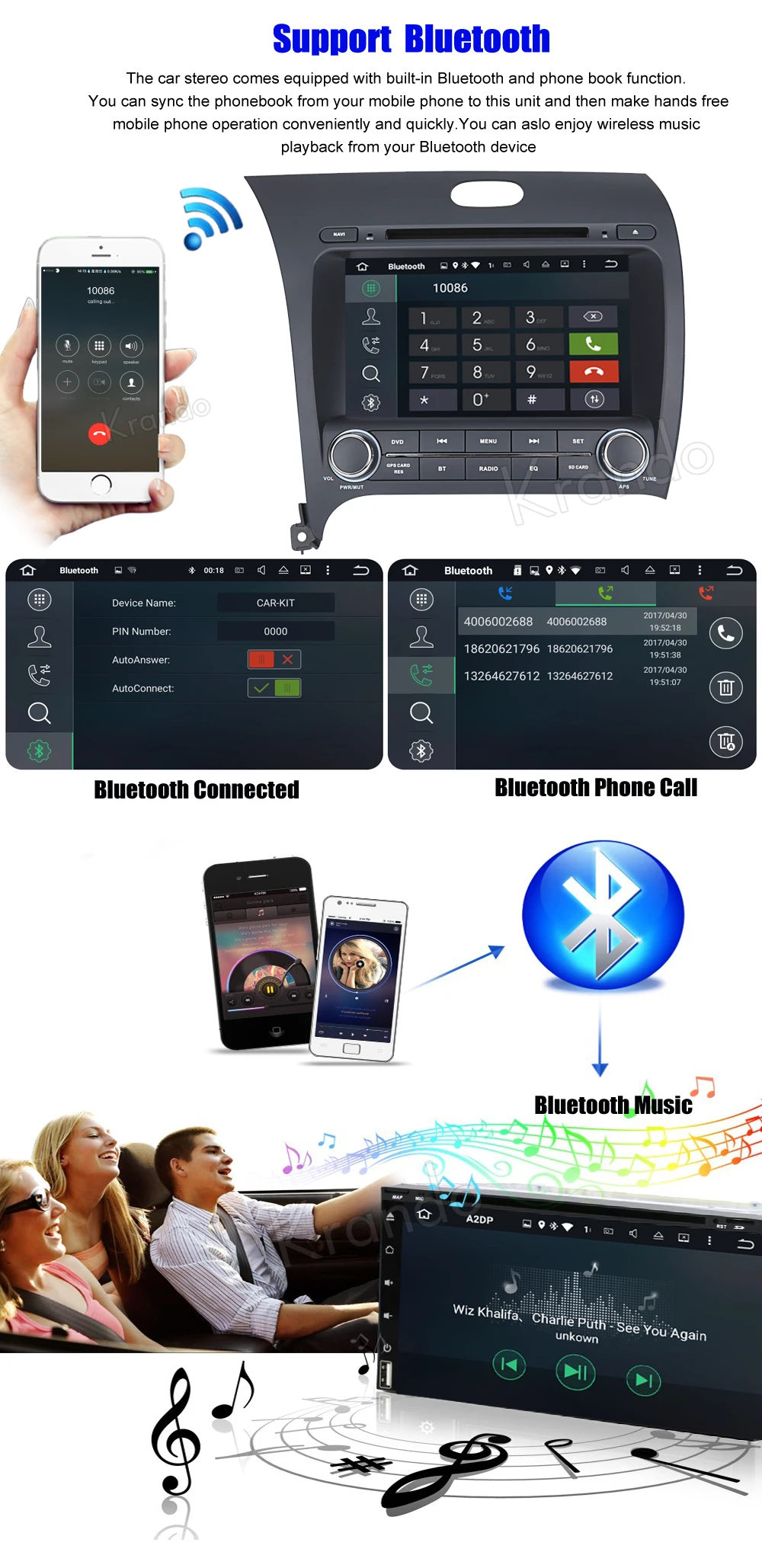 Excellent Krando 8" Android 9.0 car radio dvd gps navigation multimedia system for Kia Cerato K3 Forte 2013+ right hand drving player 3 Excellent Krando 8" Android 9.0 car radio dvd gps navigation multimedia system for Kia Cerato K3 Forte 2013+ right hand drving player 3