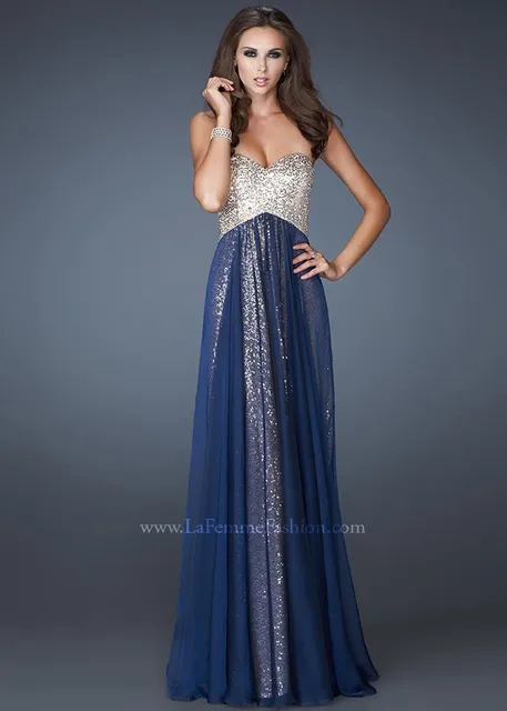 2017 New Design Sweetheart Gold Sequin Navy Blue White Champagne 2017 New Design Sweetheart Gold Sequin Navy Blue White Champagne Chiffon Long Dresses Evening