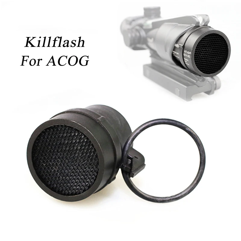 

Hunting Scope Protector Cover Cap ACOG Killflash For ACOG 1X32 4X32 Tactical Scope Hunting accessories Black and Sand Color