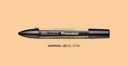 Winsor& Newton Promarker двухконцевые графические Маркеры цвета кожи - Цвет: saffron