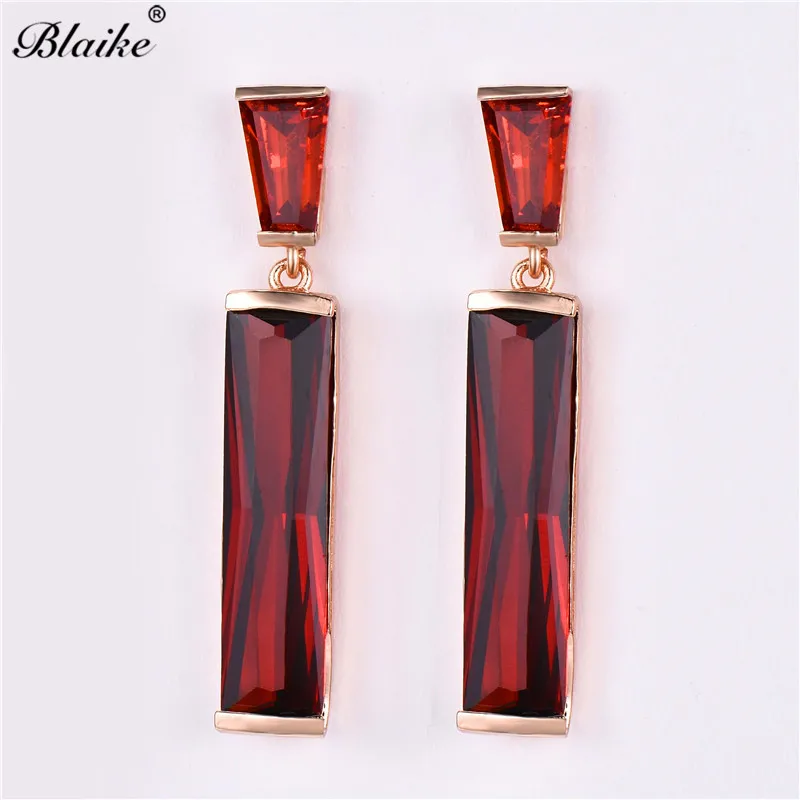 Женские серьги подвески Blaike длинные из