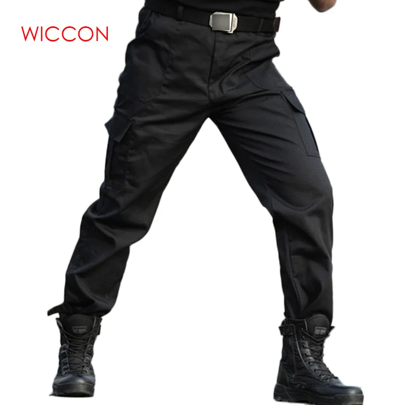  2020 Men Military Tactical Cargo Pants Men Army Tactical Sweatpants High Quality Black Working Men 