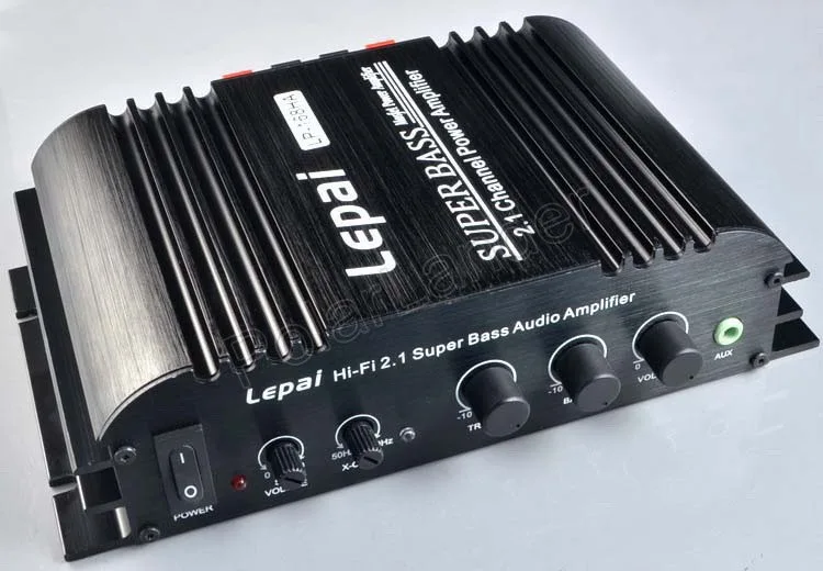 LP 168 HA 2.1 Mini Super Bass Car Amplifier Stereo Amp Sub