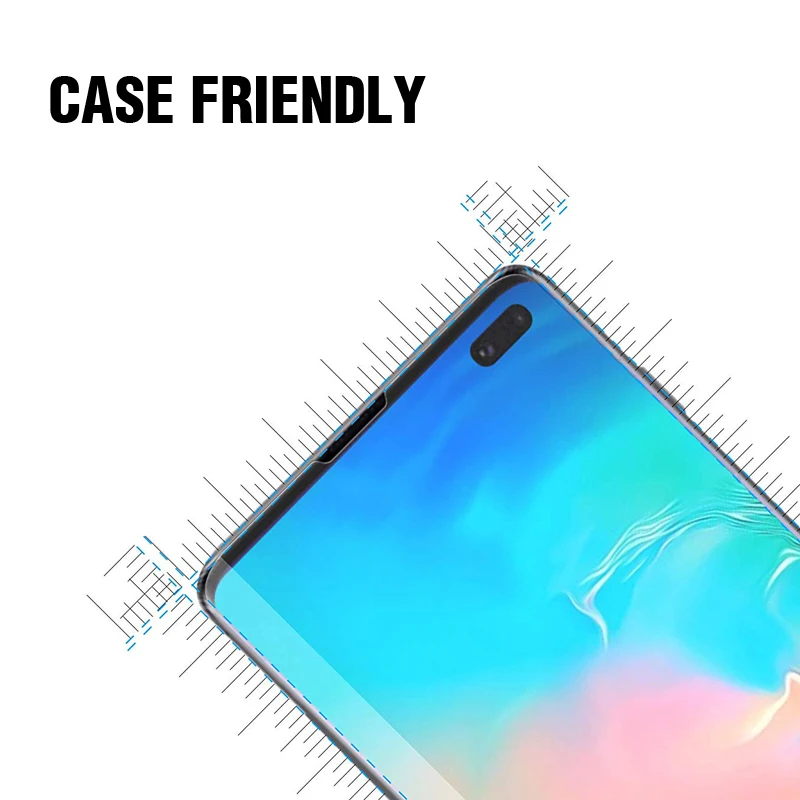 Защитная пленка для экрана Akcoo S10 Plus Samsung S8 9 Note 8 10 с защитой от царапин и отпечатков