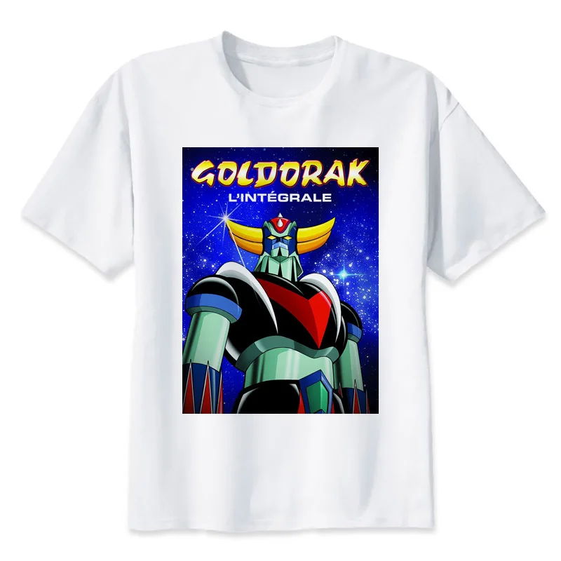 Goldorak забавная футболка забавные Новые Топы 2019 Мужская с принтом хлопковая