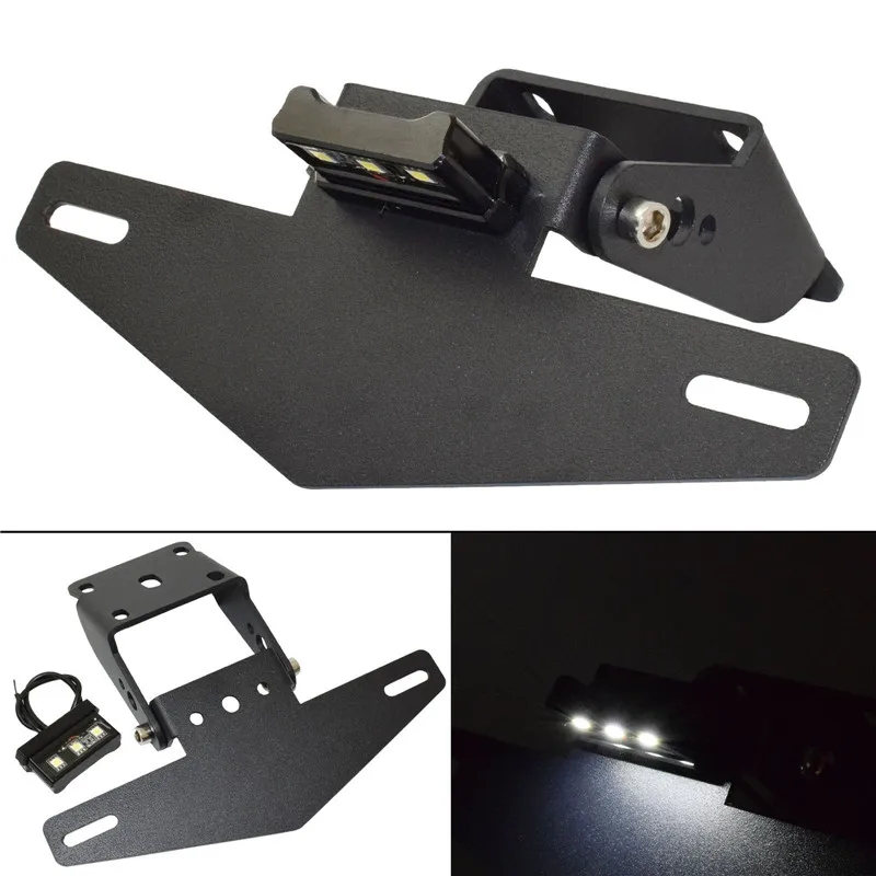 

Rear License Number Plate Frame Holder Bracket Tail Tidy Fender with Led Light For KTM Duke 125 250 390 Duke390 2018 2019 2020