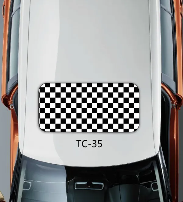 1Pc DIY Car Sunroof Wrap Roof Window Film Vinyl DIY Sticker Decal