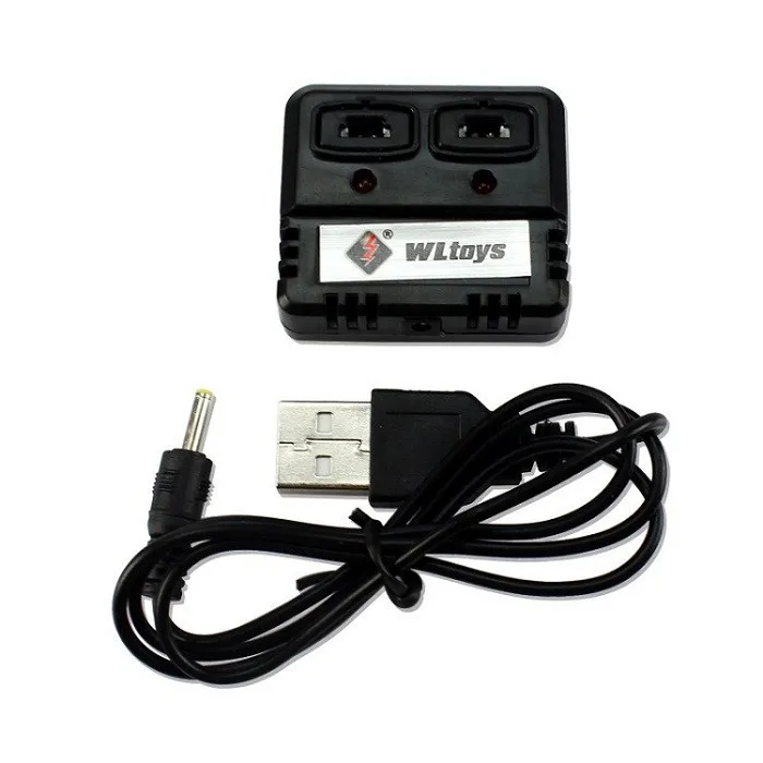 WLtoys зарядка через usb кабель Батарея Зарядное устройство для WLtoys V977 V931 V966 F949 K110 запасные части для радиоуправляемого вертолета Запчасти