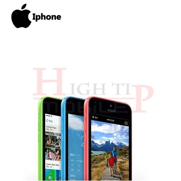 Разблокированный телефон Apple iphone 5C 8MP камера 16 ГБ 32 Гб ПЗУ IOS 8 4," Wifi gps WCDMA 3g б/у гарантия 1 год