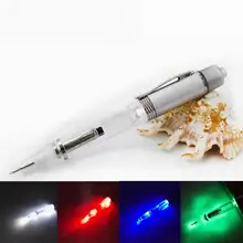 200X ментальная экономичная универсальная ручка со светодиодным фонариком для ночного письма черные чернила красный белый синий зеленый цвет Легкая удобная ручка