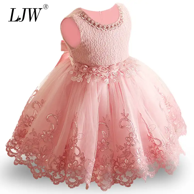 2020 Nuevo Vestido De Encaje Para Nina De 9m 24m 1 Ano Vestidos De Cumpleanos Para Ninas Vestido De Fiesta De Cumpleanos Vestido De Princesa Aliexpress