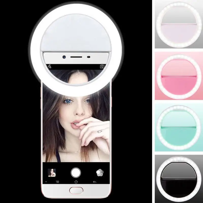 

LED Light case Phone Light Beauty Selfie Ring Flash Fill light for iPhone 5 6 6s plus 7 7 plus Samsung s6 s7