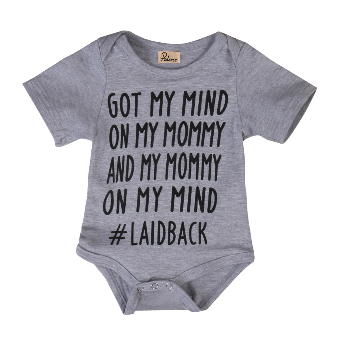 Hi Baby Store Newborn Infant Boys Girls Short Sleeve Letter Print One-Pieces Cotton Bodysuit 0-18M | Детская одежда и обувь