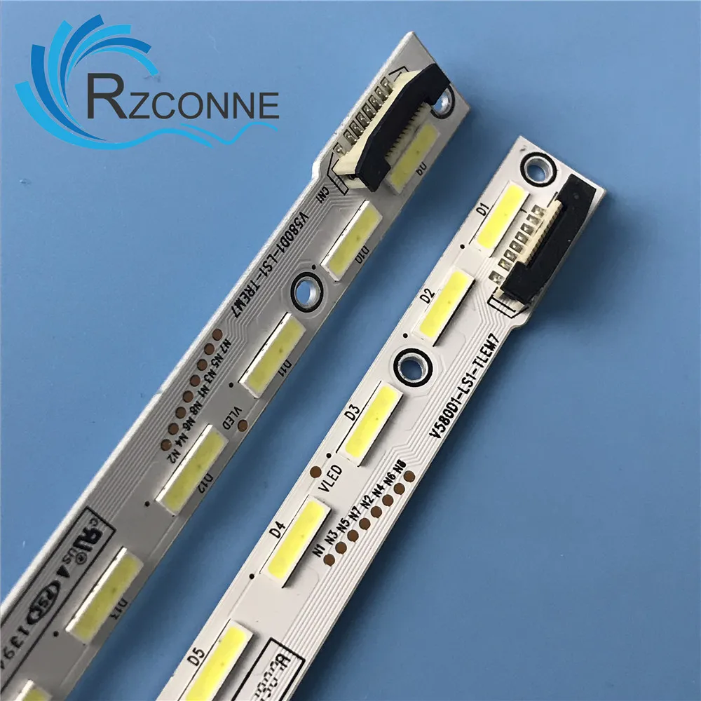 Tira Retroiluminação Led Lâmpada para V580d1-ls1-trem7 64 Trem7 Lcd58s3a 58u3a Led58e1ua 58ds80a 58pus6809 12 Tx-58asw804 58l8400u - Imagem 3