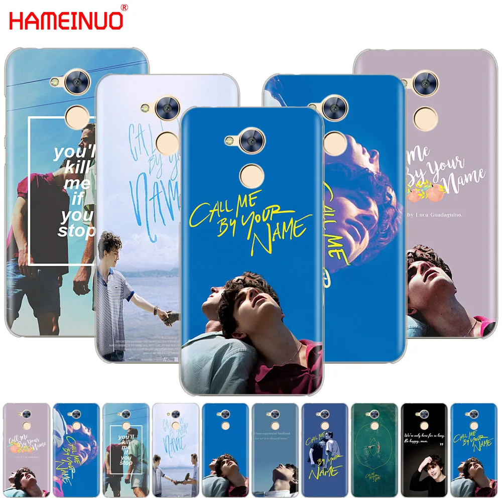 

HAMEINUO Call Me by Your Name Cover Case for Huawei Honor V10 4A 5A 6A 6C 6X 7X 8 9 NOVA PLUS LITE