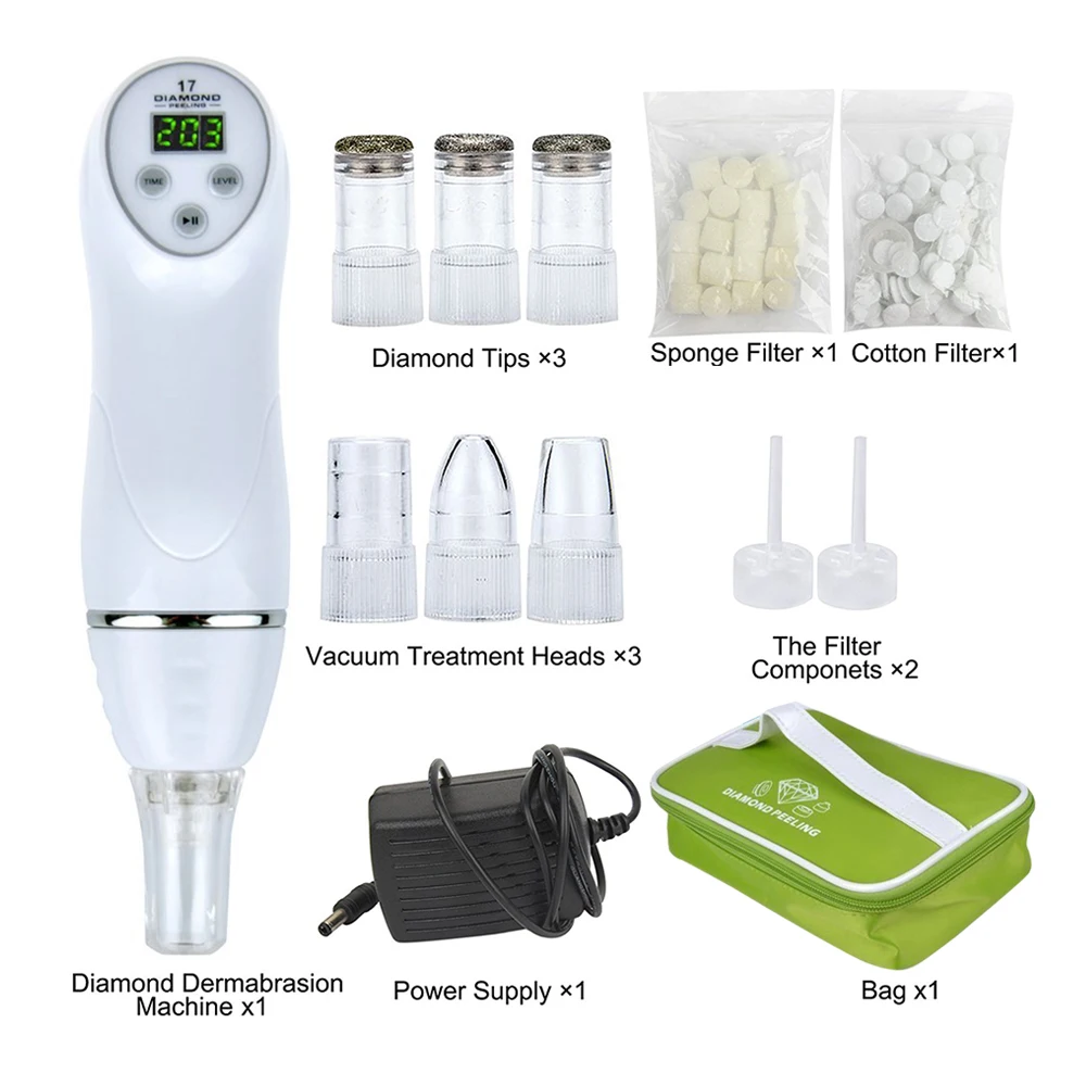 

SIDEY Portable Dermabrasion Diamond Peeling Blackhead Removal Skin Care Tool