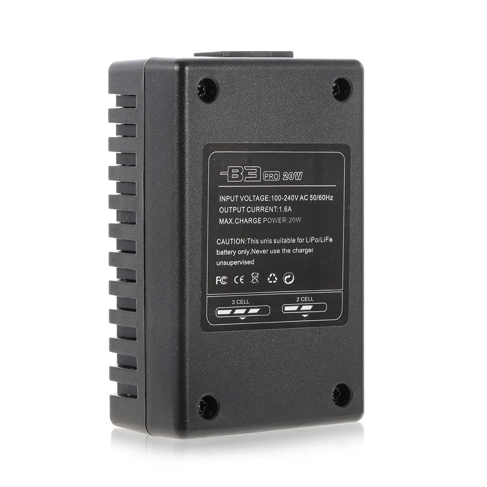 Радиоуправляемый автомобильный баланс зарядное устройство B3 PRO 20W 2S 3S Compact for LiFe Lipo