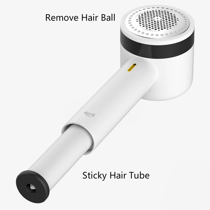 

Deerma Daul Purpose Portable Lint Remover Hair Ball Trimmer Sweater Remover 7000r/min Motor Trimmer Concealed Sticky Hair Tube