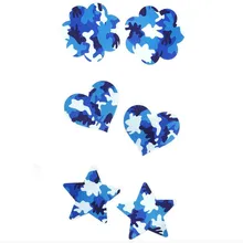 10 пар(20 шт)/партия женские наклейки на соски синий флаг сердце и в форме звезды Стикини мягкий сексуальный опыт