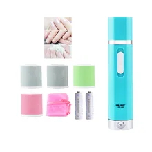 3 в 1 электрическая пилка для ногтей, набор для маникюра, педикюра, педикюра, салонная ручка, набор для маникюра, дрель для ногтей, буферы, инструмент для педикюра