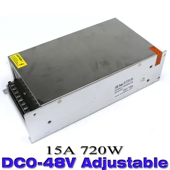 

Regulation Switching Switch Power Supply DC 0-48V 15A 720W Voltage Transformer 220V AC-DC SMPS For CNC Motor Machine dynamo