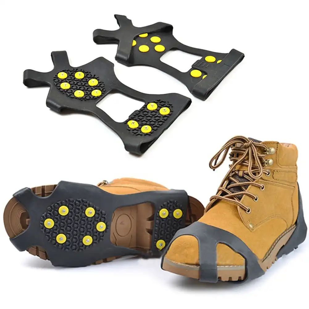 ледоступы tramp walk. ледоходы для обуви "универсальные" 10+10 шипов (р. ледоходы для обуви "универсальные" 10+10 шипов (р. ледоступы на обувь антилед 10 шипов. ледоходы актив 8х8 звездочки.